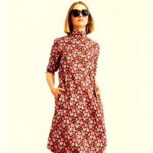 J.Mclaughlin Berlin Shirtdress  in Mountain Floral size Medium